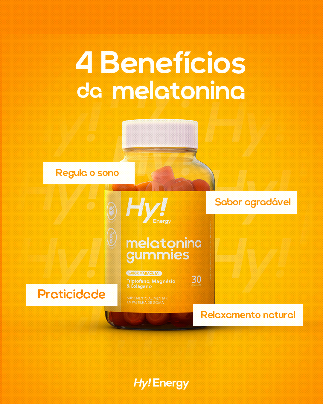 Hy! Melatonina - Blend - Hy! Energy